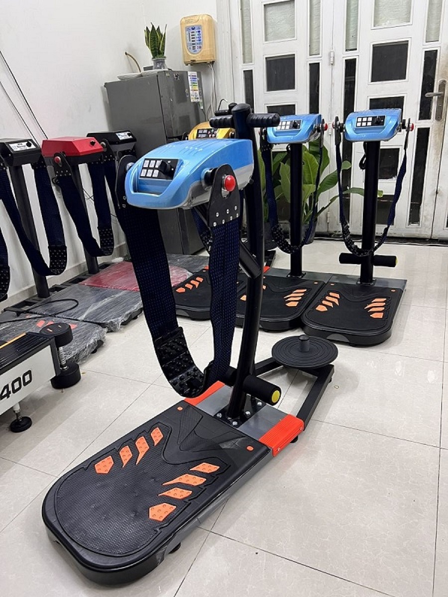 Máy Massage MBHGYM Mx2023 Xoay Eo Gập Bụng Xanh