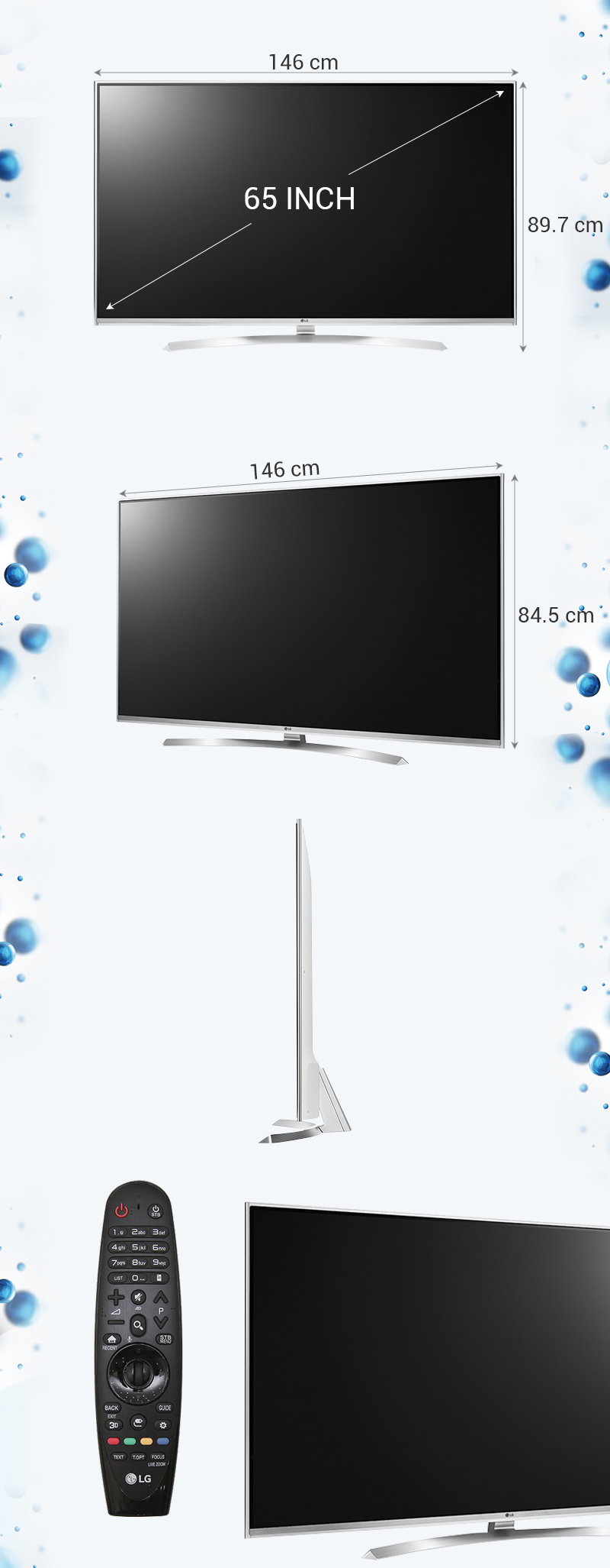 Smart Tivi LG 65 inch 65UH850T