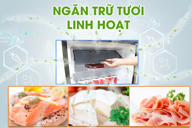 Tủ lạnh Aqua 226 lít AQR-I246BN